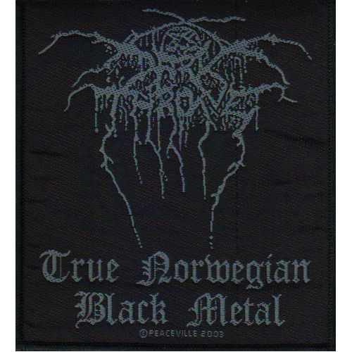 Darkthrone True Norwegian Black Metal Patch