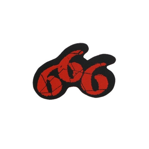 666 Cut Out Shaped Patch
