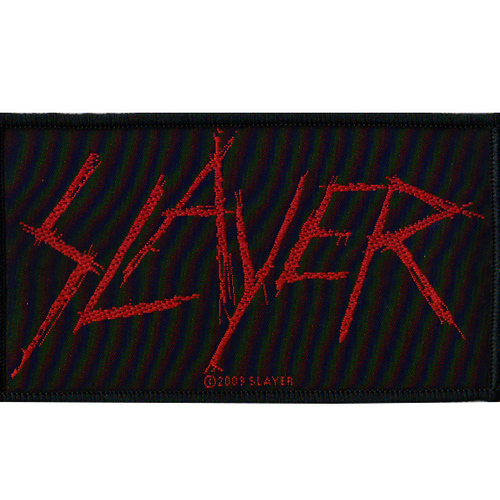 Slayer Scratched Logo Patch