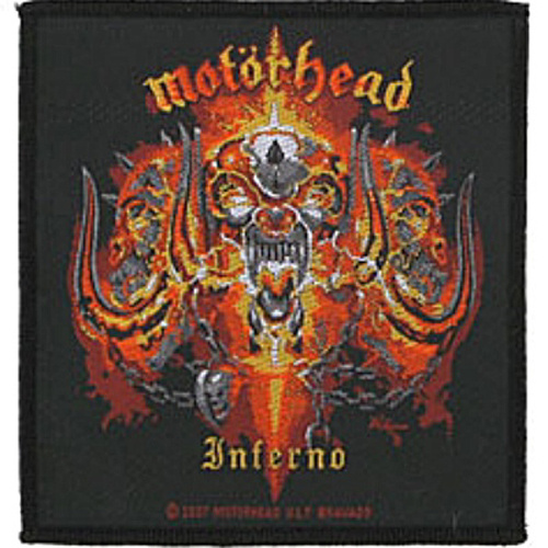 Motorhead Inferno Woven Patch