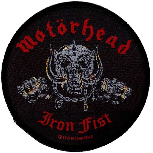 Motorhead Iron Fist Skulls Patch