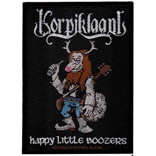 Korpiklaani Happy Little Boozers Woven Patch