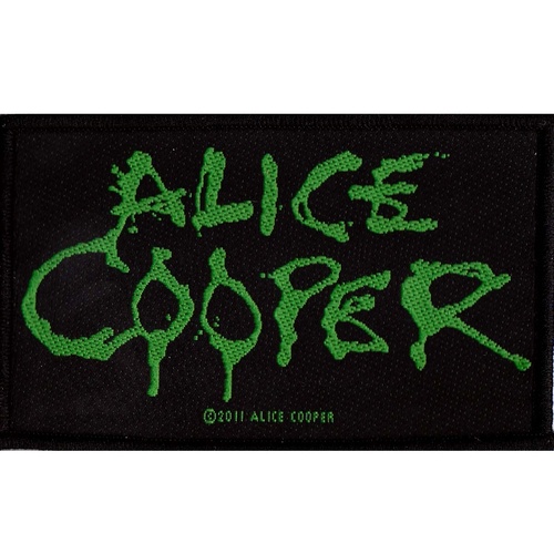 Alice Cooper Green Logo Patch