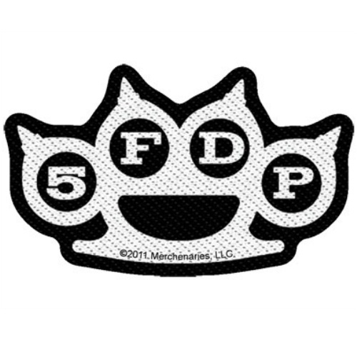 Five Finger Death Punch Knuckle Cut Out Patch