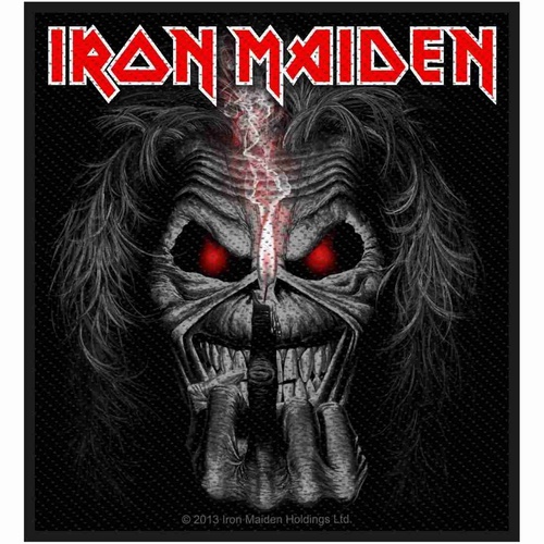 Iron Maiden Eddie Candle Finger Patch