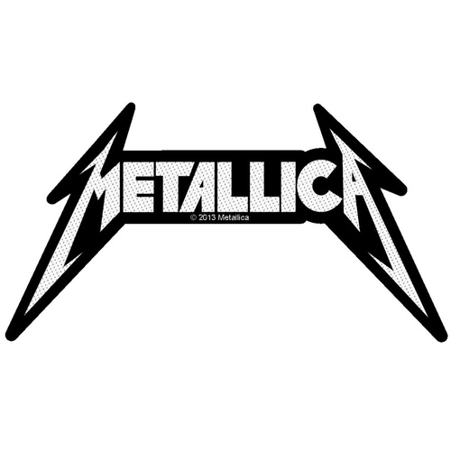 Metallica Shaped Logo Patch