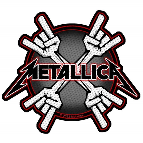Metallica Metal Horns Patch