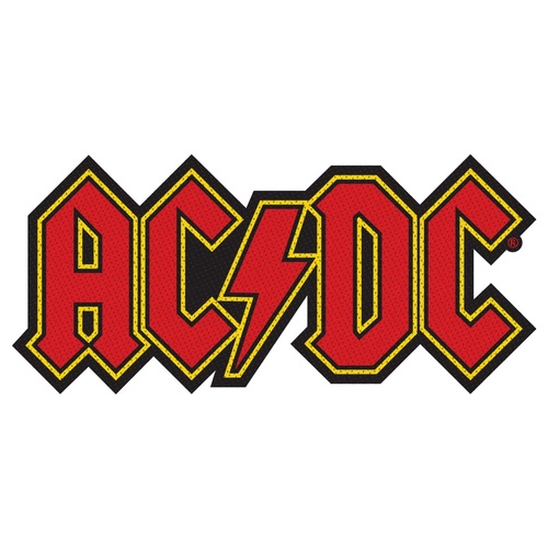 AC/DC Logo Cut Out Patch
