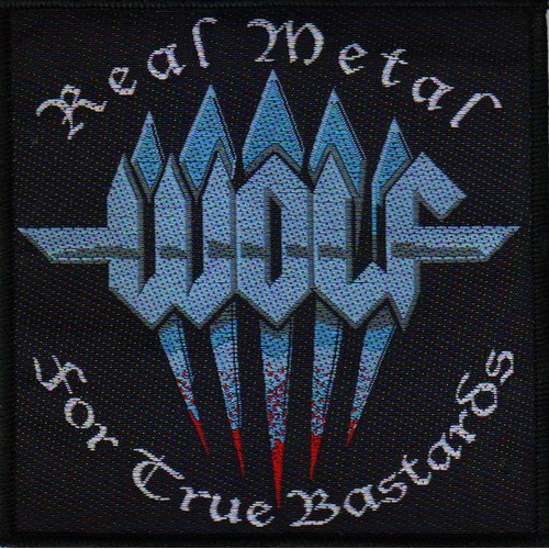 Wolf Real Metal Patch