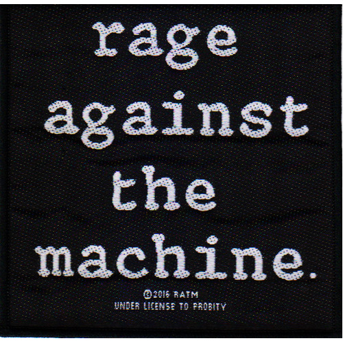 Rage Against The Machine Logo Patch