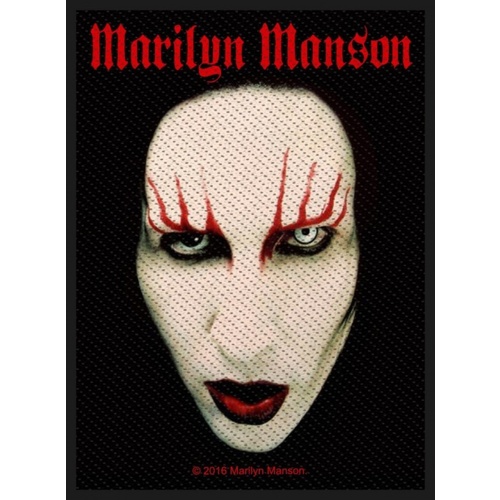 Marilyn Manson Face Patch