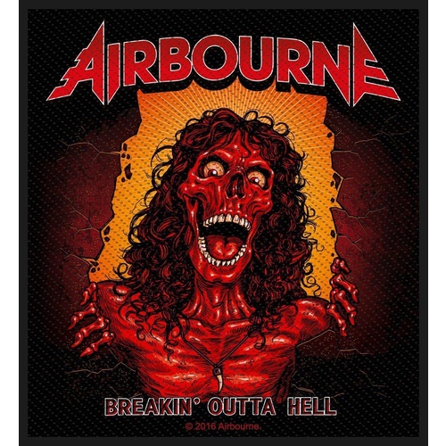 Airbourne Breakin Outta Hell Patch