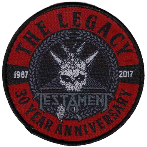 Testament The Legacy 30th Anniversary Patch