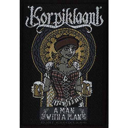 Korpiklaani A Man With A Plan Patch