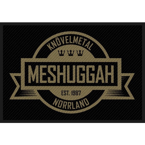Meshuggah Crest Patch