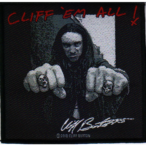 Metallica Cliff Em All Patch