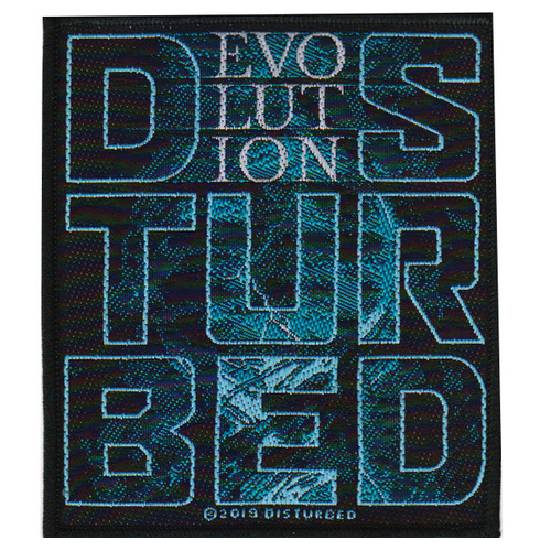 Disturbed Distacked Woven Patch