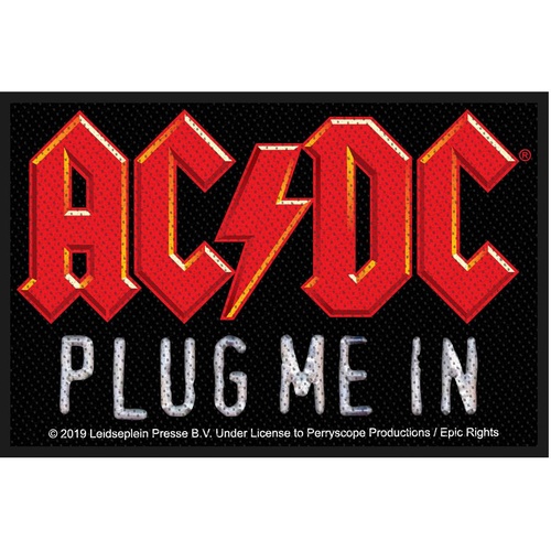 AC/DC Plug Me In Patch