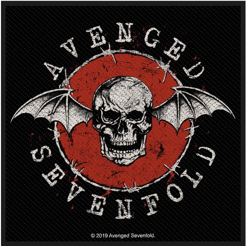 Avenged Sevenfold Distressed Skull Patch