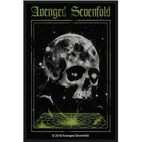 Avenged Sevenfold Vortex Skull Patch
