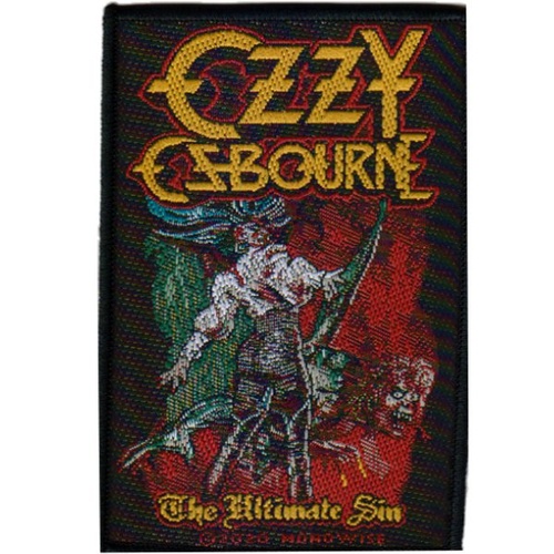 Ozzy Osbourne The Ultimate Sin Patch