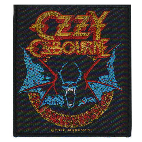Ozzy Osbourne Bat Woven Patch