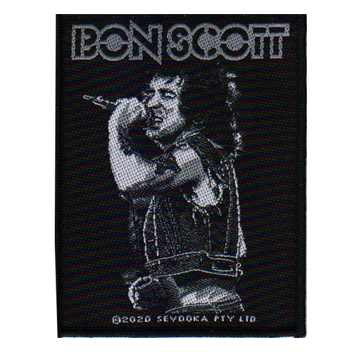 AC/DC Bon Scott Woven Patch