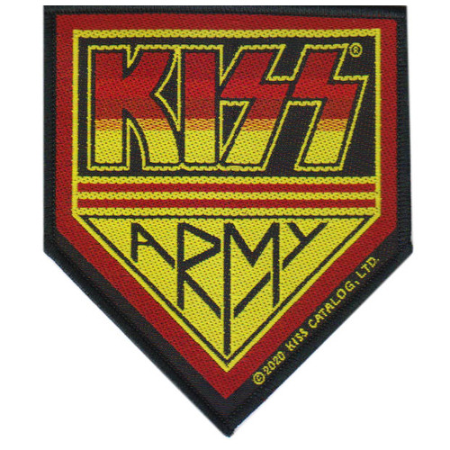 Kiss Army Badge Logo Patch