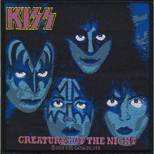 Kiss Creatures Of The Night Woven Patch
