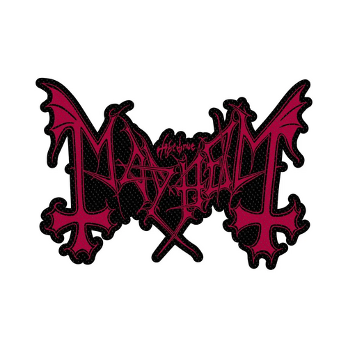 Mayhem Logo Cut Out Patch