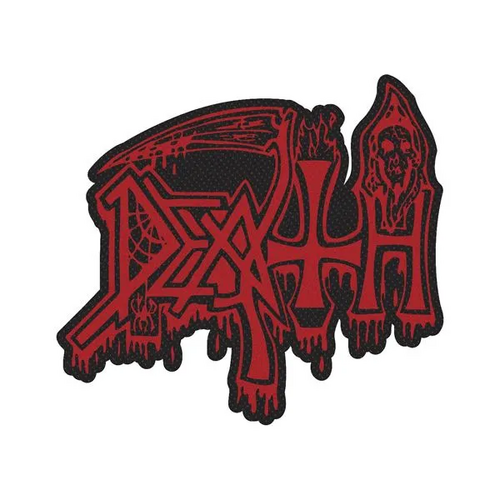 Death Logo Cut Out Patch