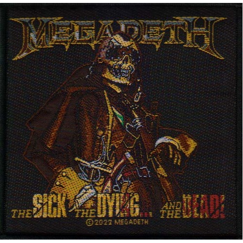 Megadeth The Sick The Dying And The Dead Patch