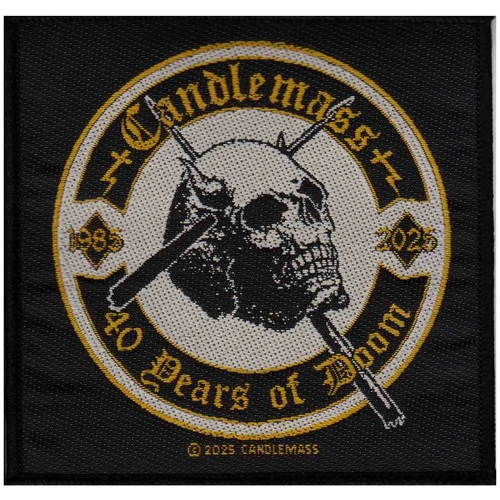 Candlemass 40 Years Of Doom Patch