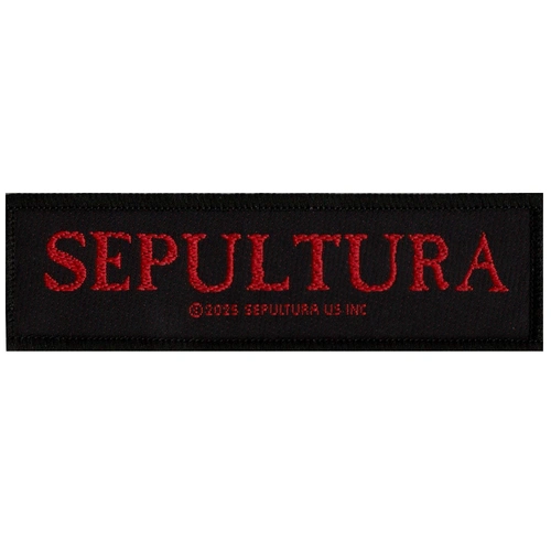 Sepultura Red Logo Patch