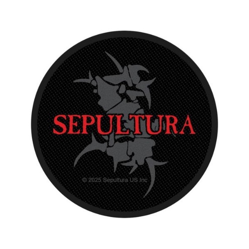 Sepultura Logo & Tribal S Circular Patch