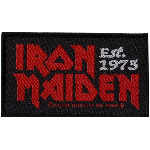 Iron Maiden Est 1975 Patch