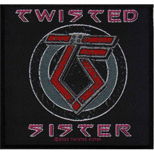 Twisted Sister TS Logo Patch
