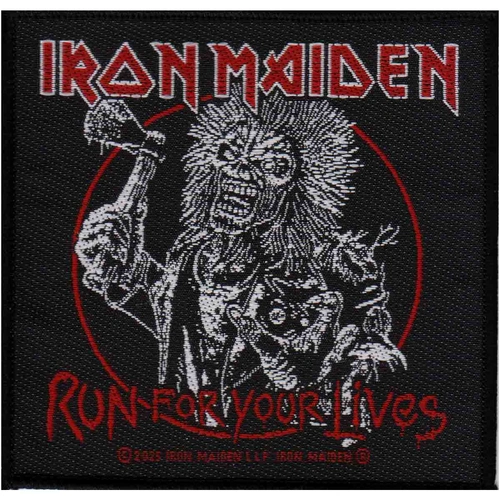 Iron Maiden Run For Your Lives Patch