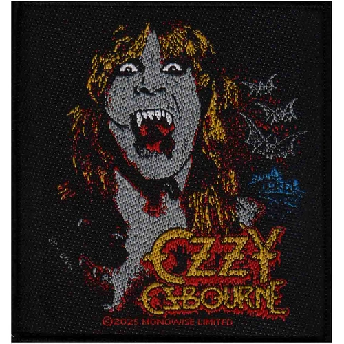 Ozzy Osbourne Speak Of The Devil Fangs Patch