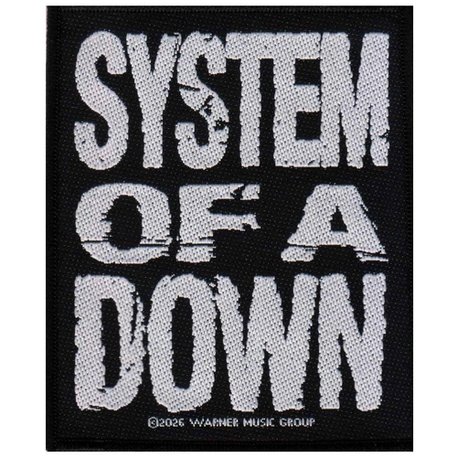 System Of A Down Stacked Logo Patch