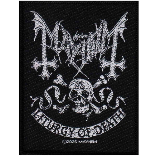 Mayhem Skull Omega Patch