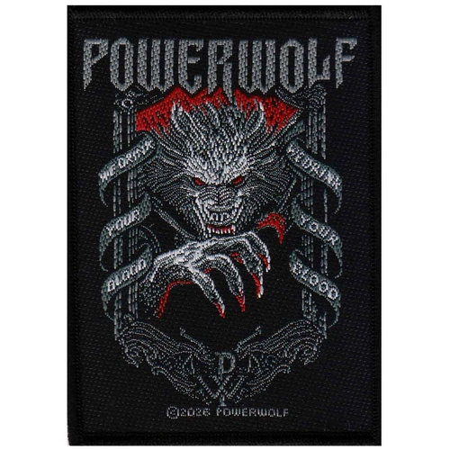 Powerwolf We Drink Your Blood Patch