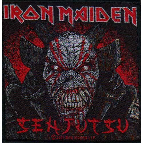 Iron Maiden Senjutsu Back Cover Patch