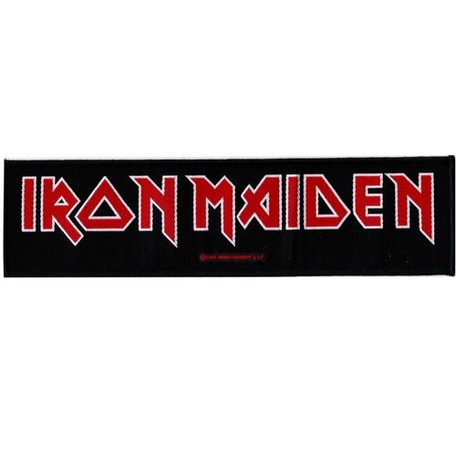 Iron Maiden Logo Strip Patch