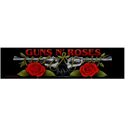 Guns N Roses Logo Roses Strip Patch