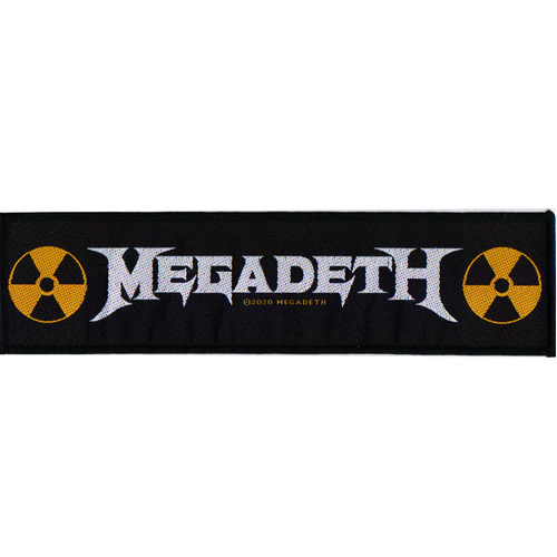 Megadeth Superstrip Logo Patch