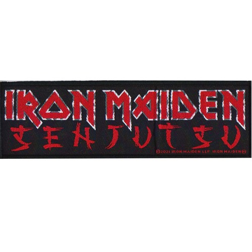 Iron Maiden Senjutsu Logo Superstrip Patch