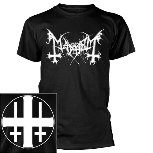 Mayhem Legion Norge White Logo Shirt [Size: L]