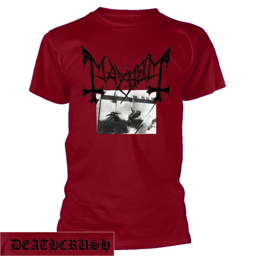 Mayhem Deathcrush Red Shirt [Size: L]