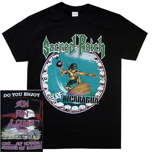 Sacred Reich Surf Nicaragua Shirt [Size: S]